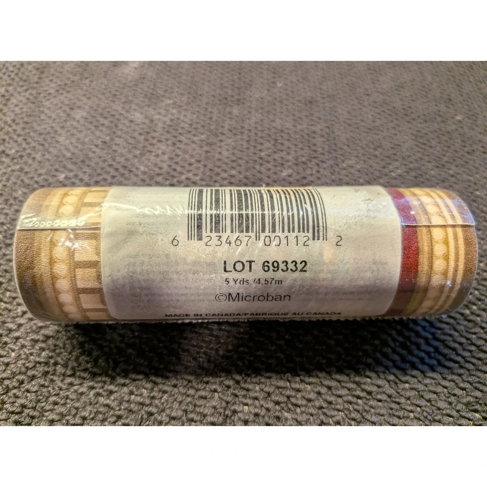 Sunworthy Wallpaper‎ Border Botanical Leaf Burgundy Tan MP060112B 5 Yards NEW